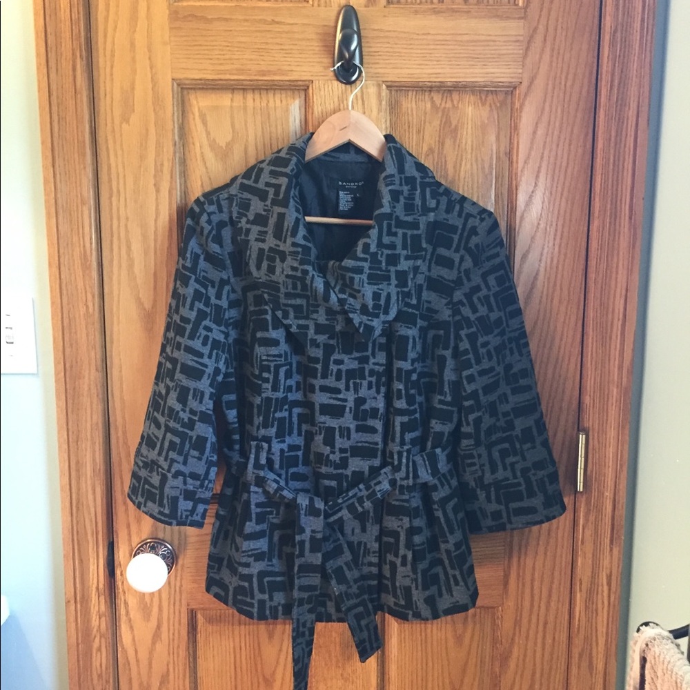 Classy belted jacket